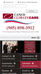 Mobile Screenshot of cancoclimatecare.com